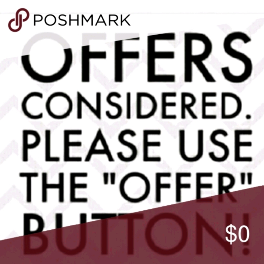 Please make an offer I can't refuse